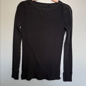 WE THE FREE waffle knit longsleeve